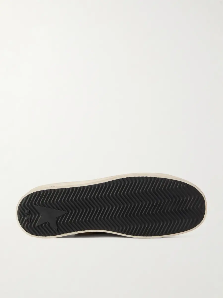Golden Goose Stardan Distressed Colour-Block Full-Grain Nubuck and Leather Sneakers - Men | Thumbnail 2 Golden Goose Stardan Distressed Colour-Block Full-Grain Nubuck and Leather Sneakers - Men | Thumbnail 2
