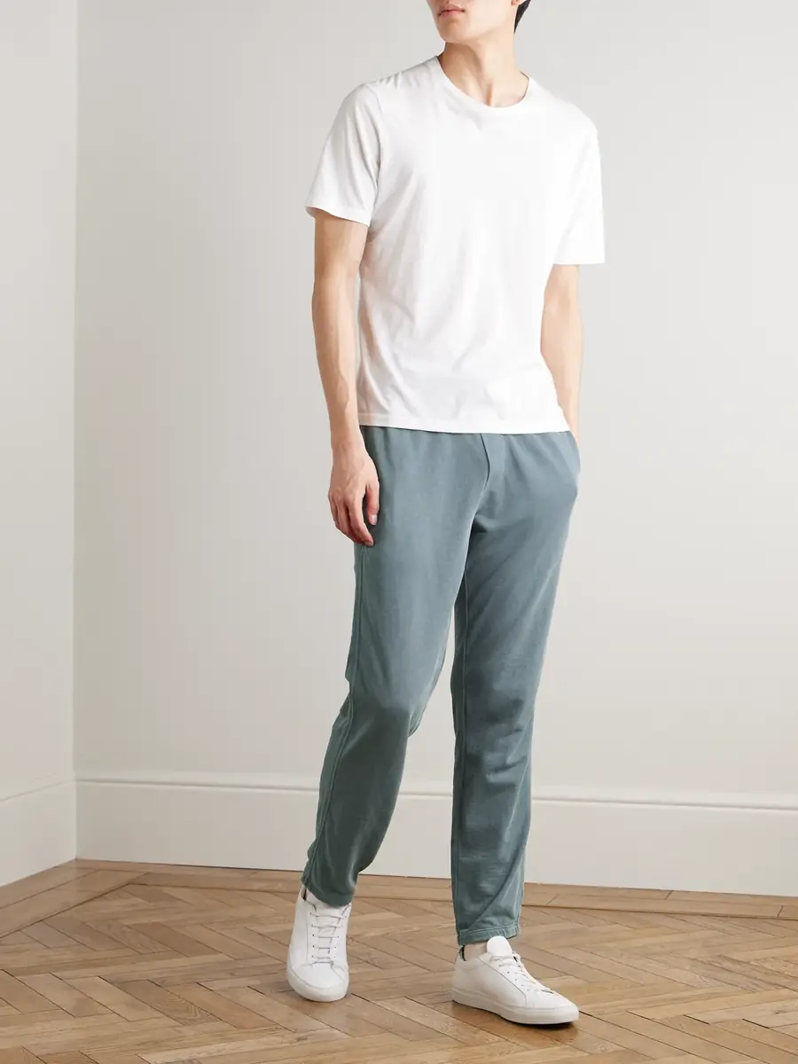 James Perse Loopback Supima Cotton-Jersey Sweatpants - Men | Thumbnail 2