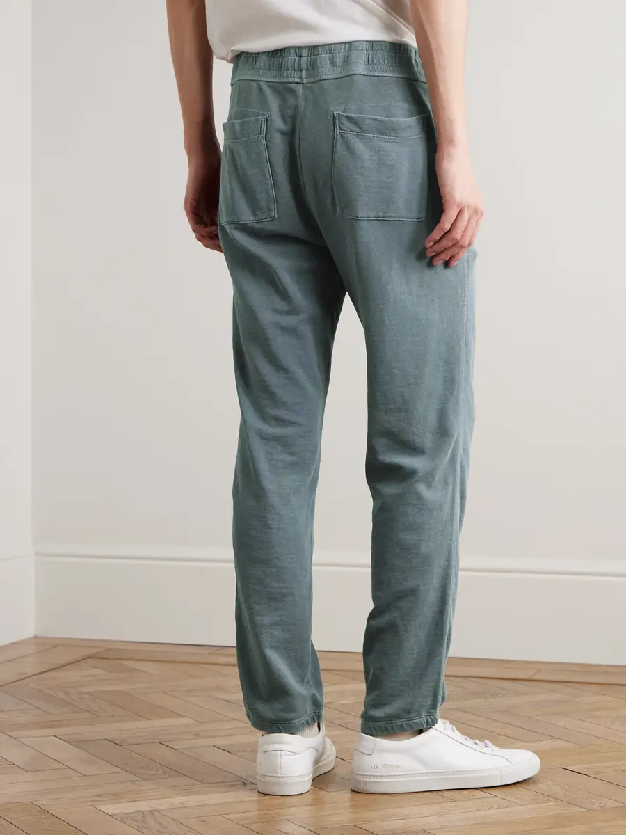 James Perse Loopback Supima Cotton-Jersey Sweatpants - Men | Thumbnail 4
