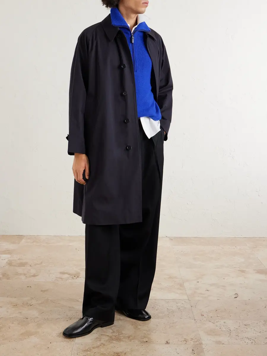 Kaptain Sunshine Walker Cotton-Gabardine Coat - Men | Thumbnail 2 Kaptain Sunshine Walker Cotton-Gabardine Coat - Men | Thumbnail 2
