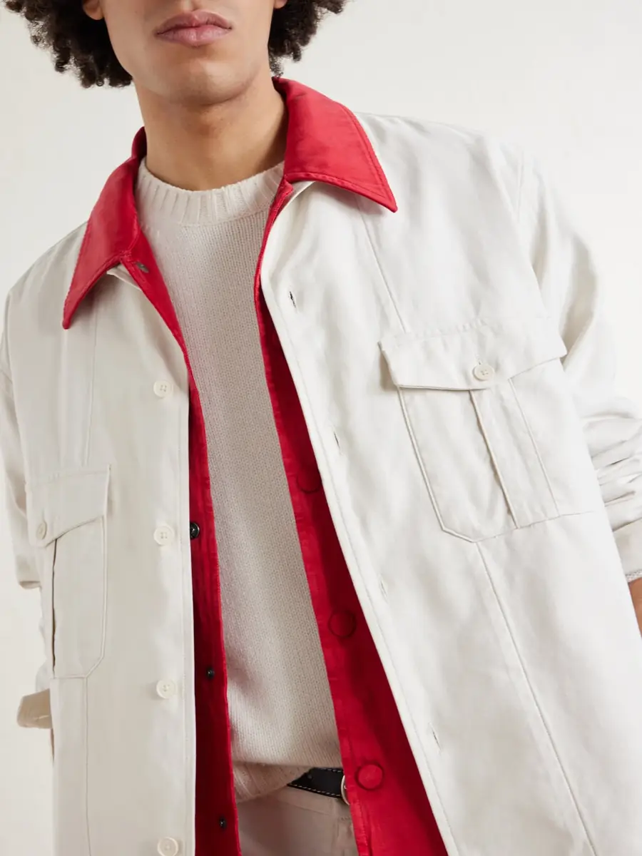 Kaptain Sunshine Military Cotton-Twill Overshirt - Men | Thumbnail 5