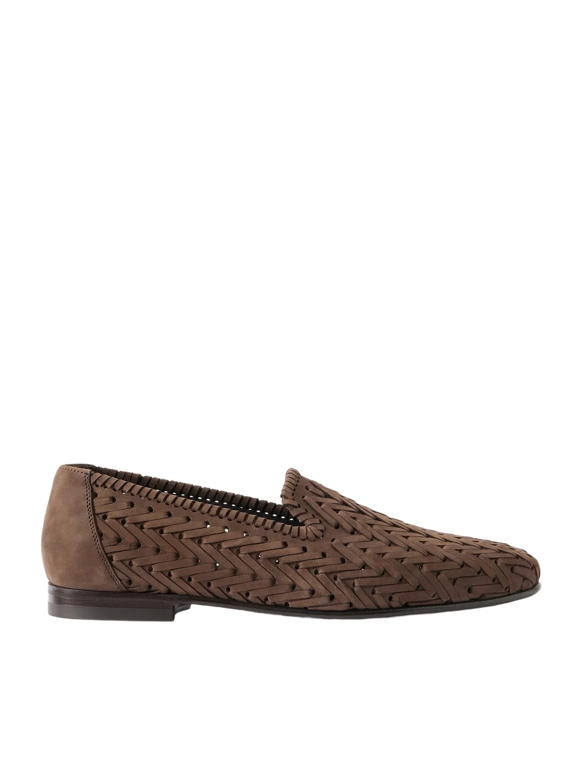 Mario Woven Suede Loafers - Men Mario Woven Suede Loafers - Men