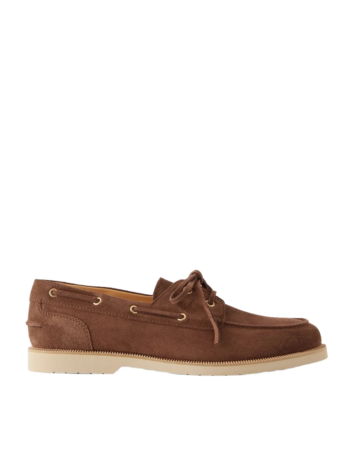 Suede Boat Shoes - Men
