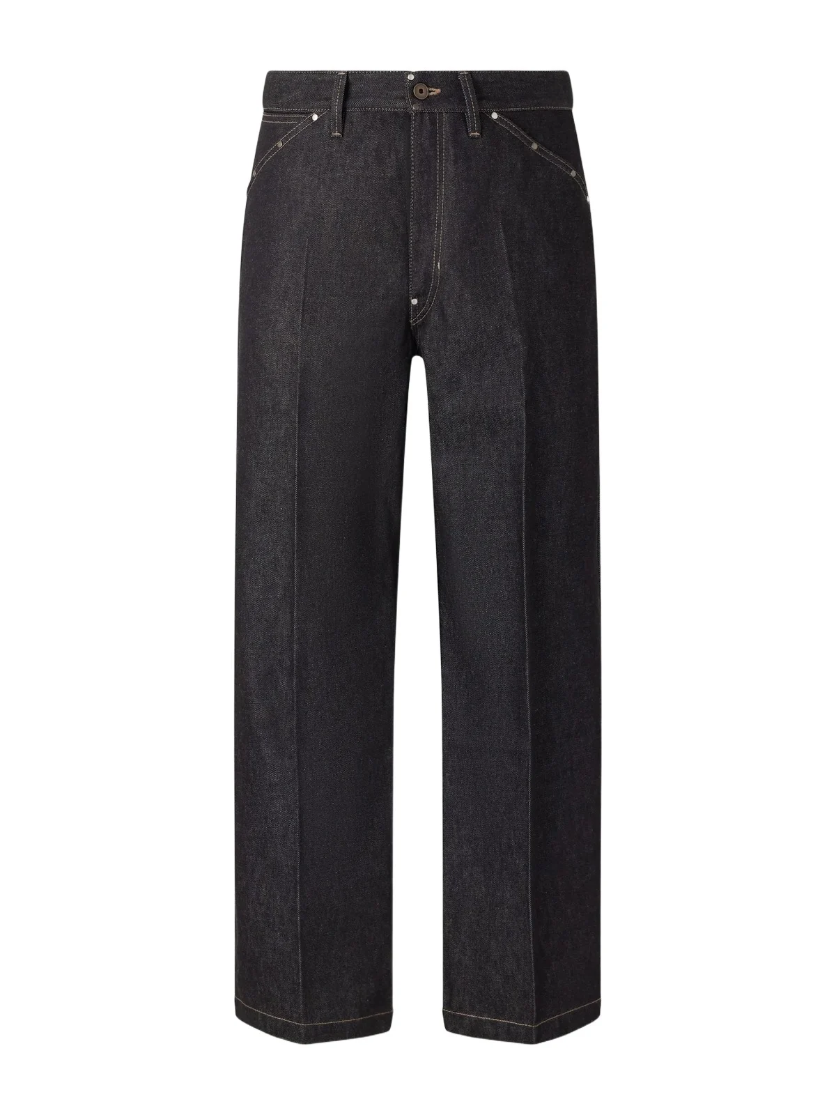 Wide-Leg Organic Jeans - Men