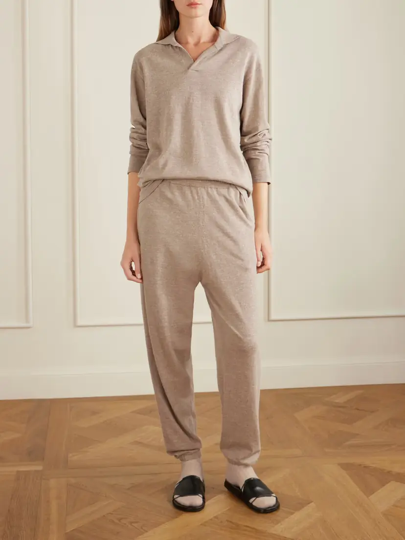 The Row Nadir Tapered Cotton And Linen-blend Pants | Thumbnail 2 The Row Nadir Tapered Cotton And Linen-blend Pants | Thumbnail 2