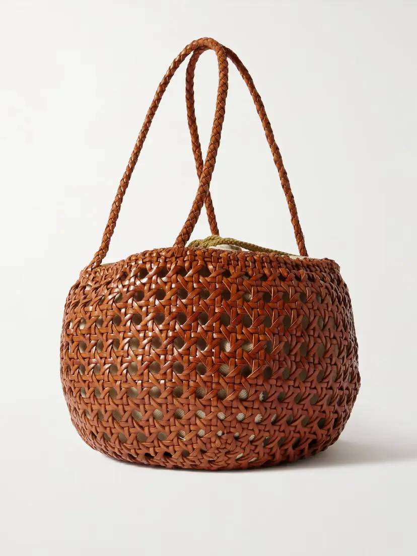 Dragon Diffusion Juventus Woven Leather Tote | Thumbnail 3