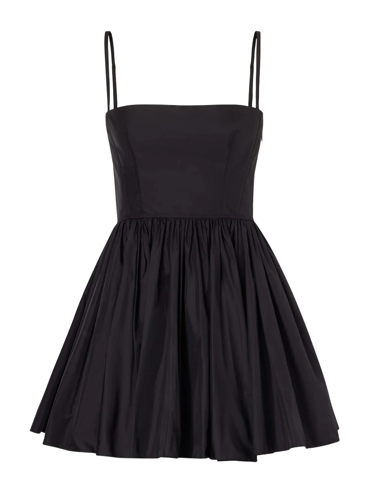 Pleated Taffeta Bustier Mini Dress Pleated Taffeta Bustier Mini Dress