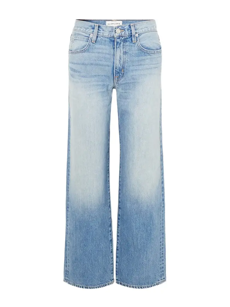 Jazmine Mid-rise Wide-leg Jeans