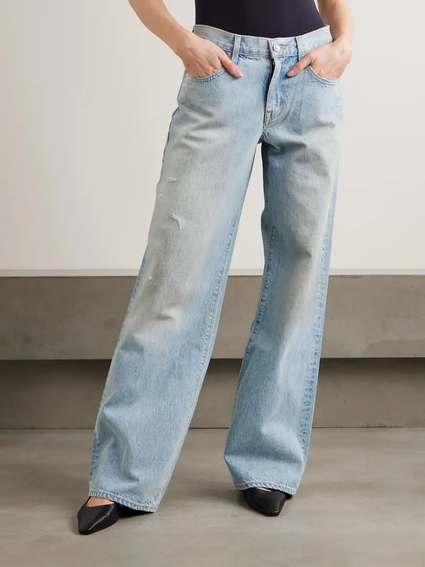 SLVRLAKE Mica Relaxed Low-rise Wide-leg Jeans | Thumbnail 3 SLVRLAKE Mica Relaxed Low-rise Wide-leg Jeans | Thumbnail 3