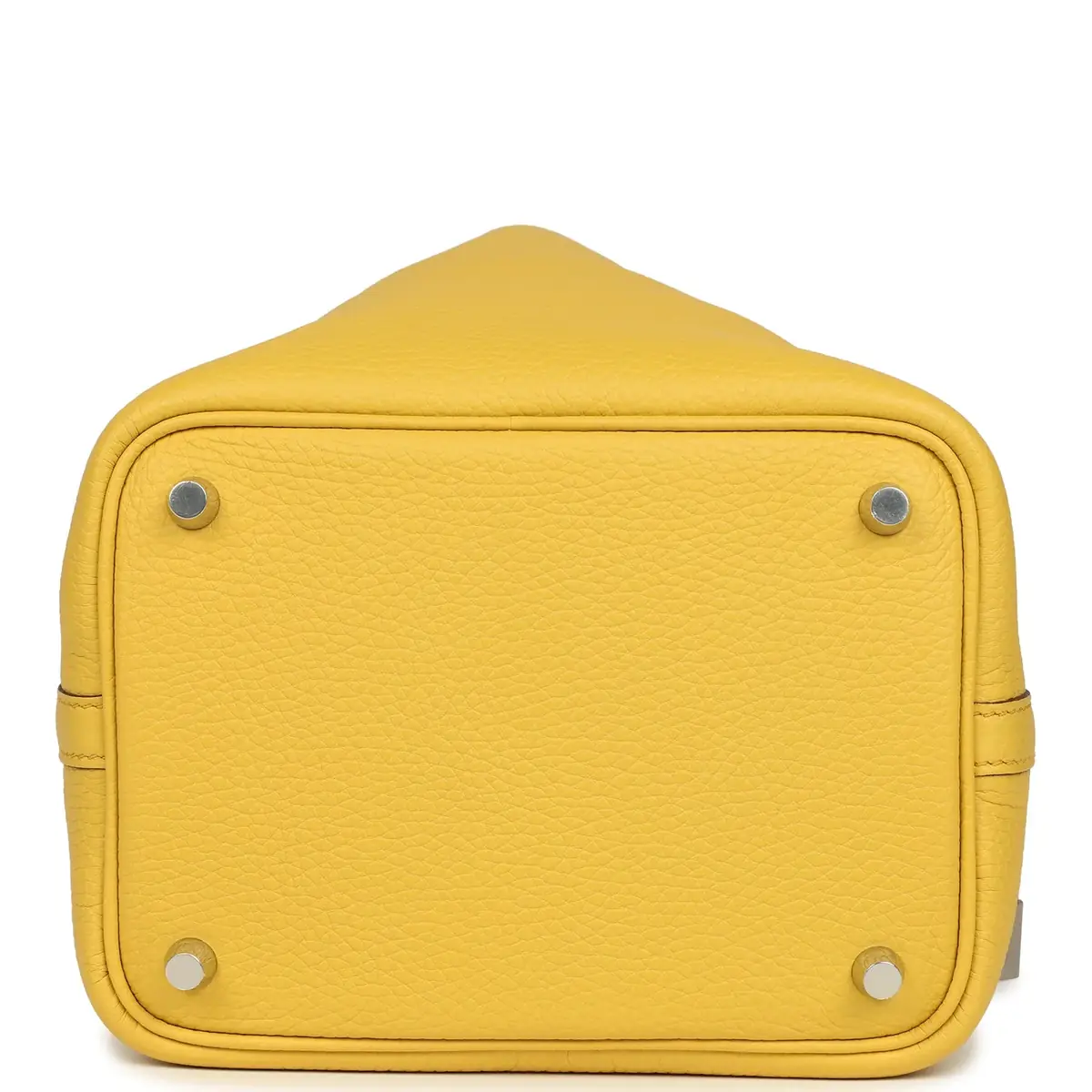 HERMÈS Hermes Picotin Lock 18 Sun Clemence Palladium Hardware | Thumbnail 6 HERMÈS Hermes Picotin Lock 18 Sun Clemence Palladium Hardware | Thumbnail 6