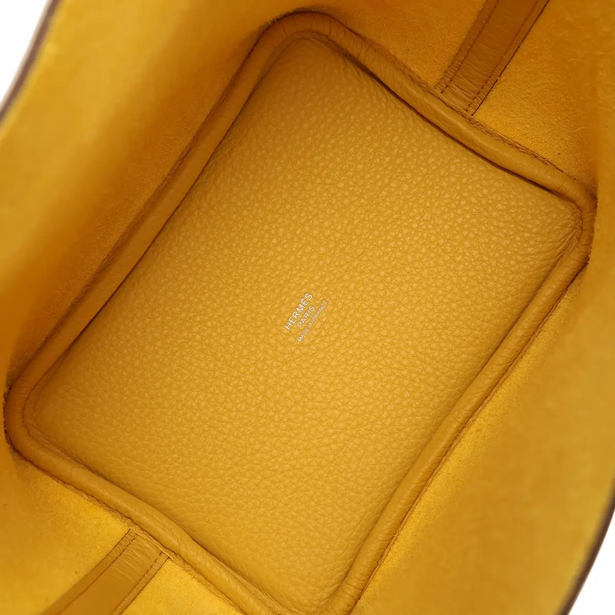 HERMÈS Hermes Picotin Lock 18 Sun Clemence Palladium Hardware | Thumbnail 7 HERMÈS Hermes Picotin Lock 18 Sun Clemence Palladium Hardware | Thumbnail 7
