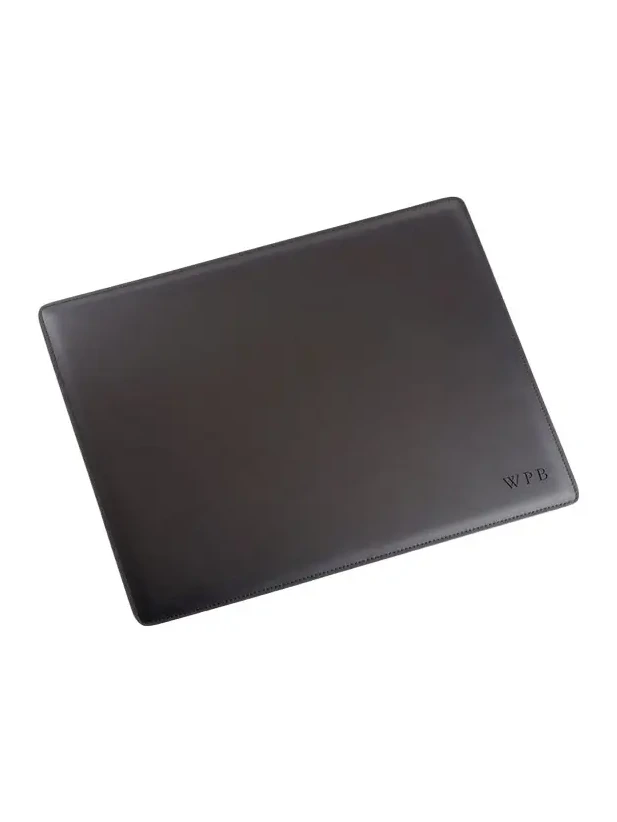 Royce New York Personalized Leather Desk Pad, 17" x 14"