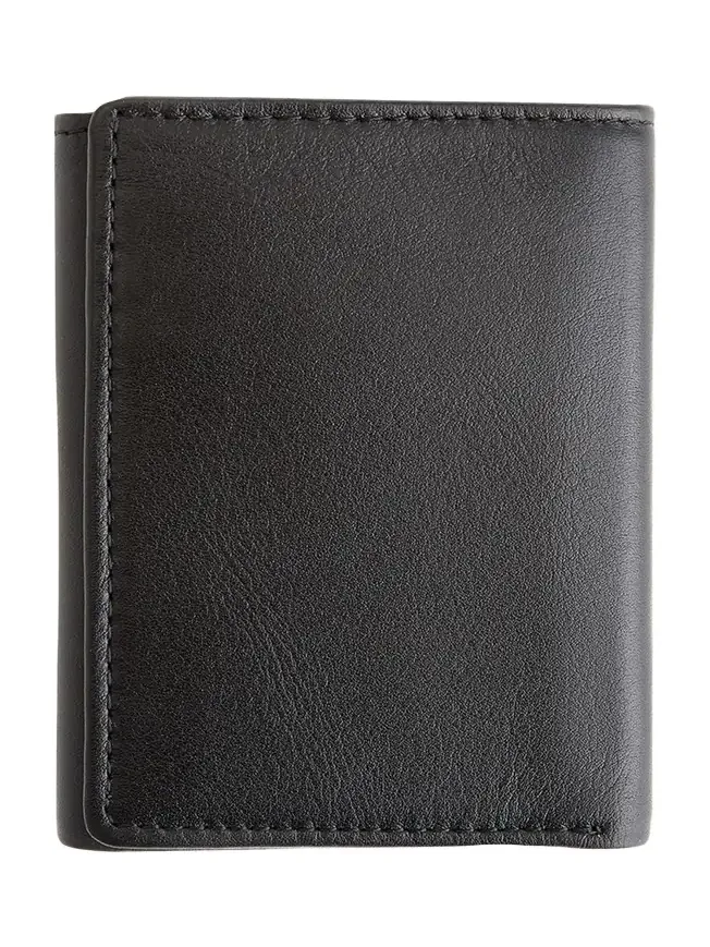 Personalized Leather Trifold Wallet