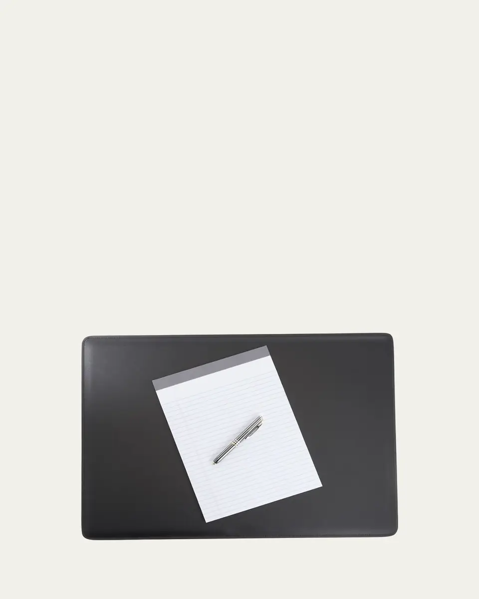 Royce New York Personalized Leather Desk Pad, 22" x 16" | Thumbnail 4 Royce New York Personalized Leather Desk Pad, 22" x 16" | Thumbnail 4