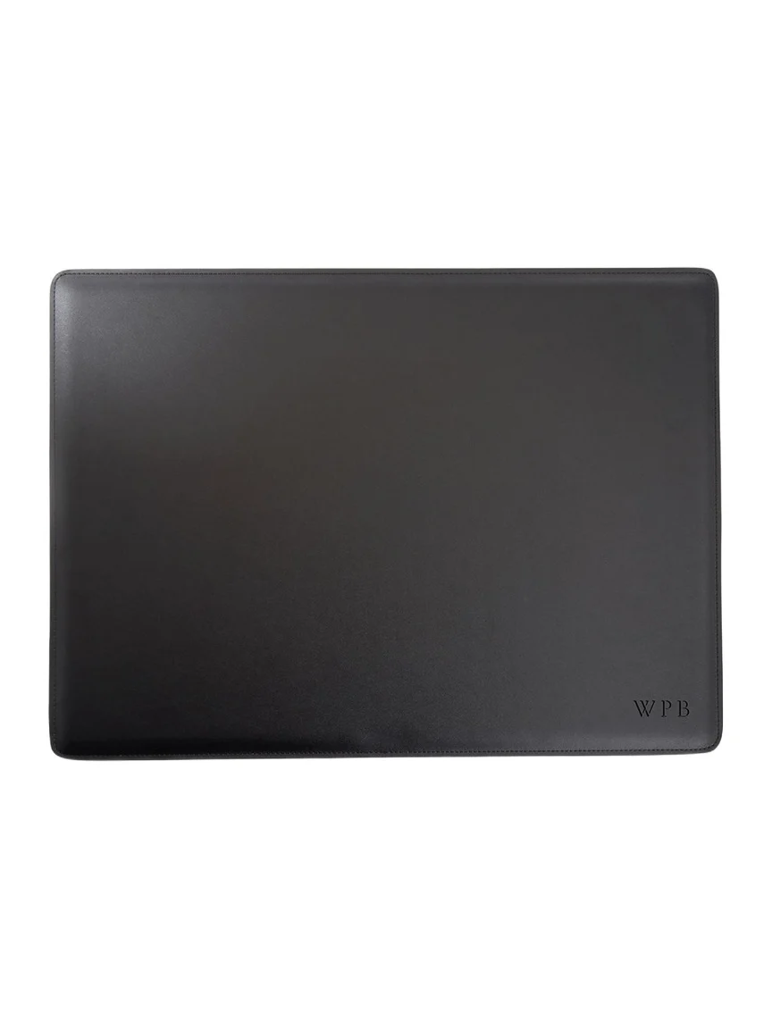 Royce New York Personalized Leather Desk Pad, 22" x 16"