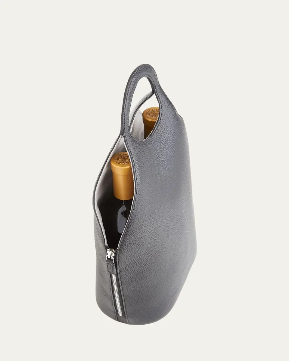 Royce New York Personalized Leather Double Wine Champagne Carrying Case | Thumbnail 2 Royce New York Personalized Leather Double Wine Champagne Carrying Case | Thumbnail 2