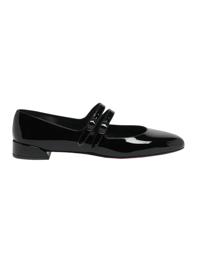 Sweet Jane Patent Ballerina Flats