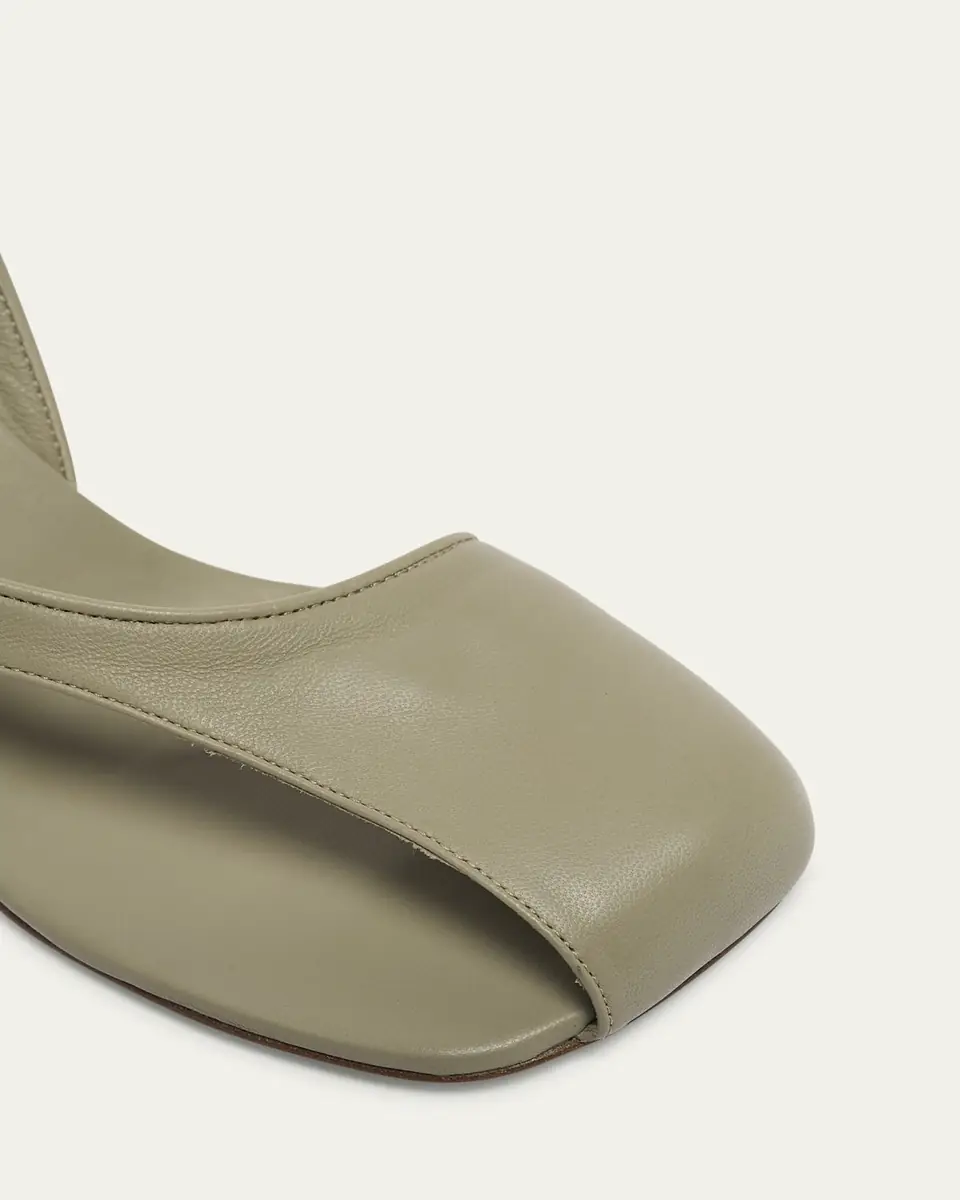 Dries Van Noten Virgo Leather Asymmetrical Sandals | Thumbnail 3