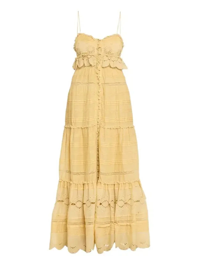 Paule Sleeveless Tiered Maxi Dress Paule Sleeveless Tiered Maxi Dress