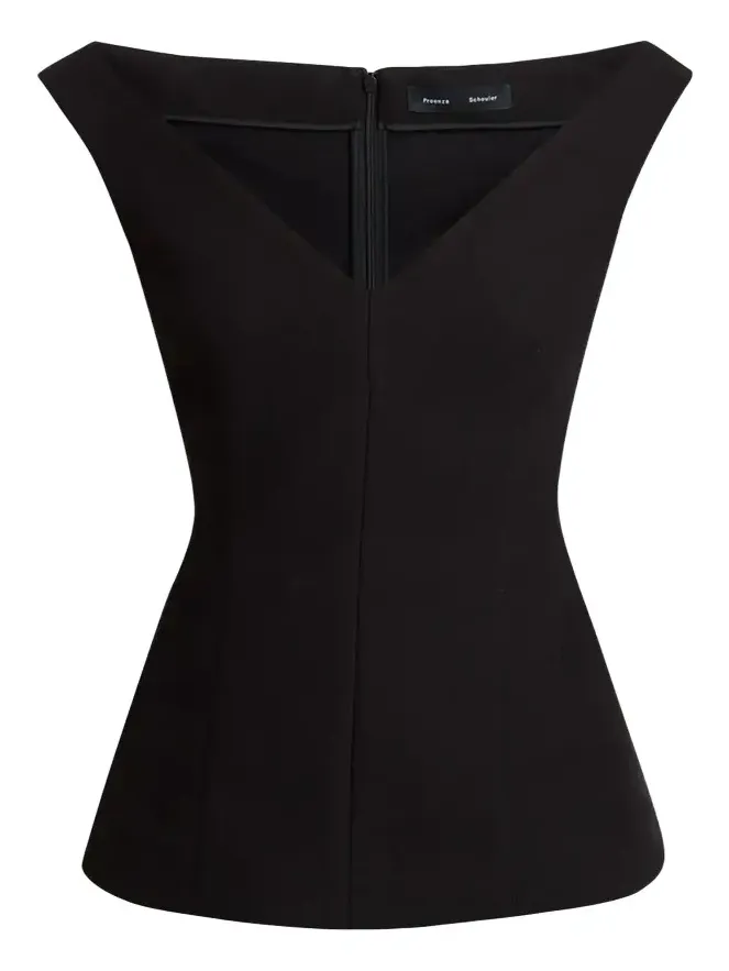 Mariam Wool V-Neck Top Mariam Wool V-Neck Top