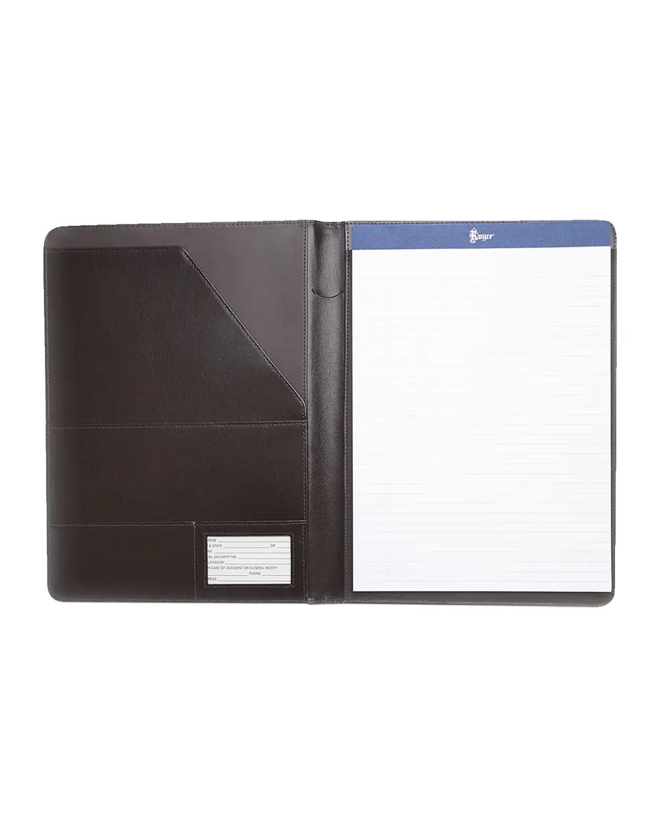 Royce New York Executive Leather Writing Portfolio, Personalized | Thumbnail 2