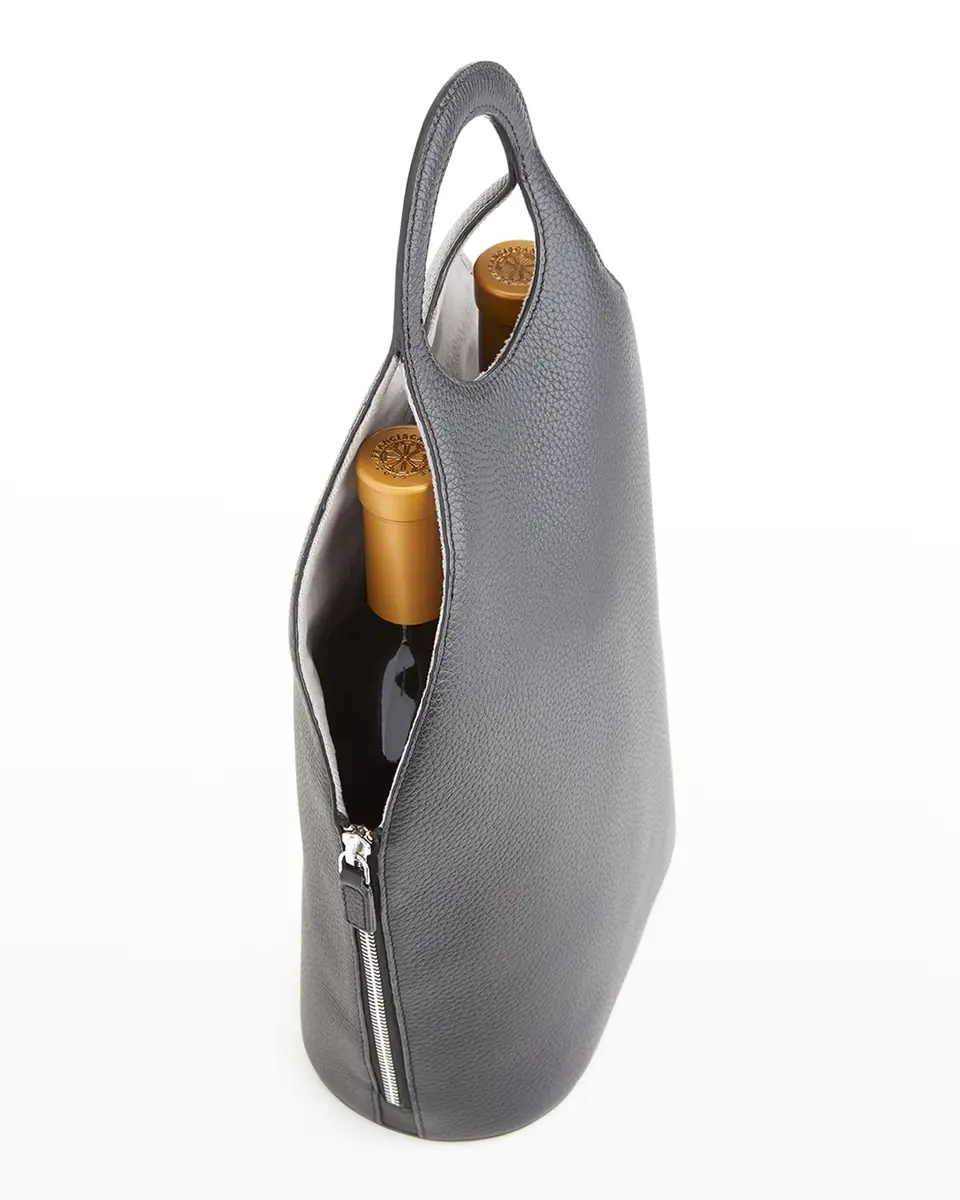 Royce New York Personalized Leather Double Wine Champagne Carrying Case | Thumbnail 2 Royce New York Personalized Leather Double Wine Champagne Carrying Case | Thumbnail 2