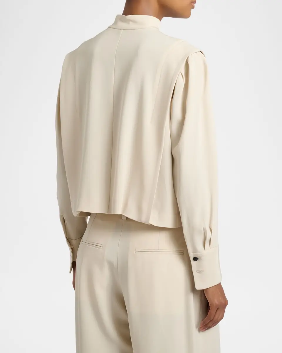 Isabel Marant Felissa Button Detail Blouse | Thumbnail 3 Isabel Marant Felissa Button Detail Blouse | Thumbnail 3