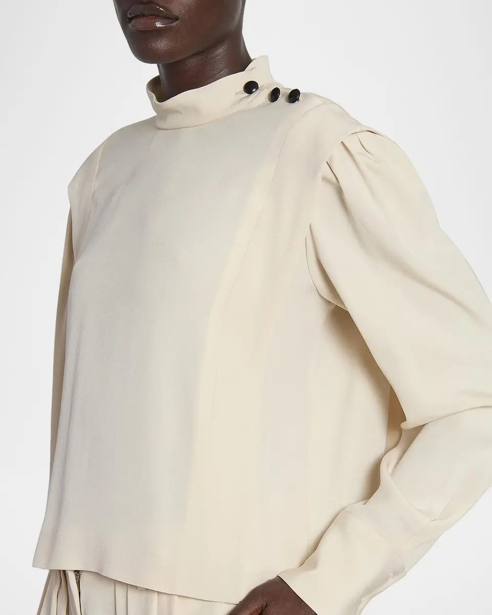 Isabel Marant Felissa Button Detail Blouse | Thumbnail 5 Isabel Marant Felissa Button Detail Blouse | Thumbnail 5