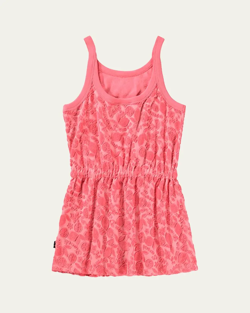 MOLO Girl's Camden Textured Terry Mini Dress | Thumbnail 2