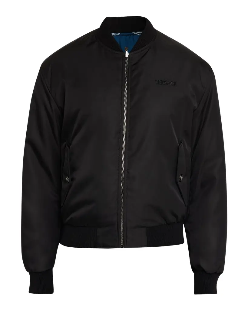 Versace Men's Hall of Heroes Reversible Blouson | Image 1 Versace Men's Hall of Heroes Reversible Blouson | Image 1