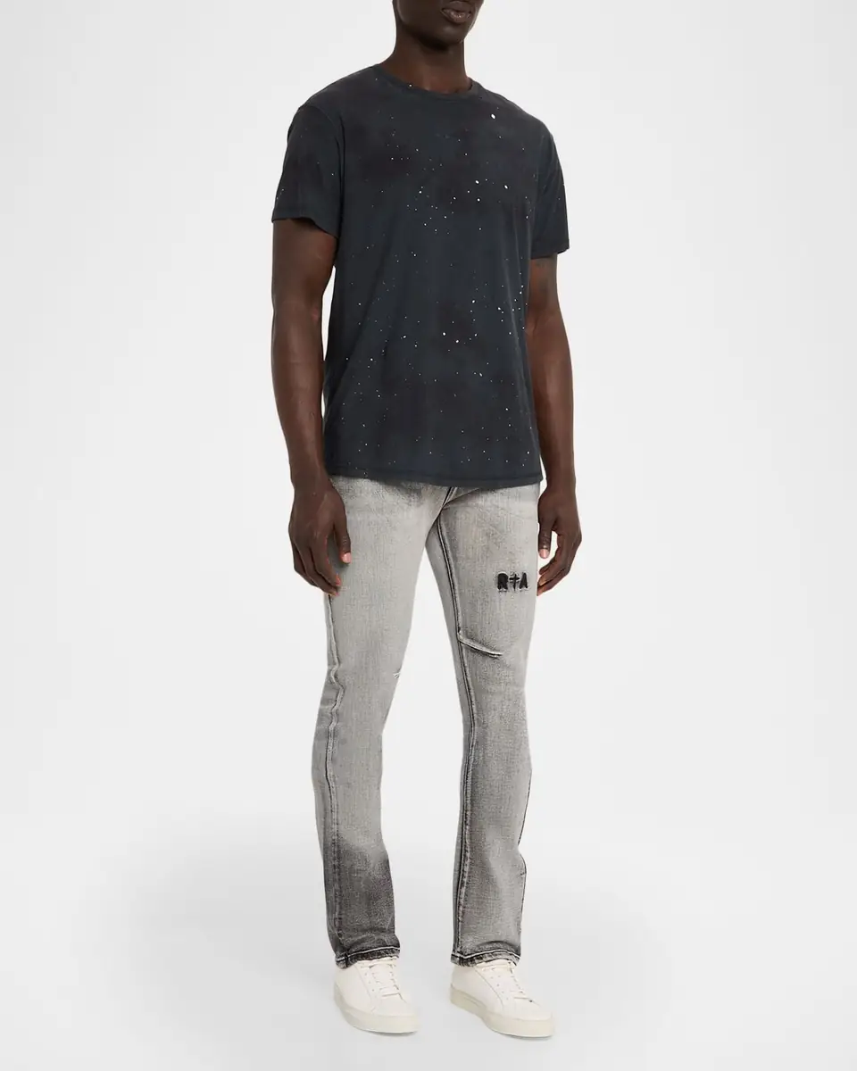 RTA Men's Olivier Grey-Wash Skinny Jeans | Thumbnail 2 RTA Men's Olivier Grey-Wash Skinny Jeans | Thumbnail 2