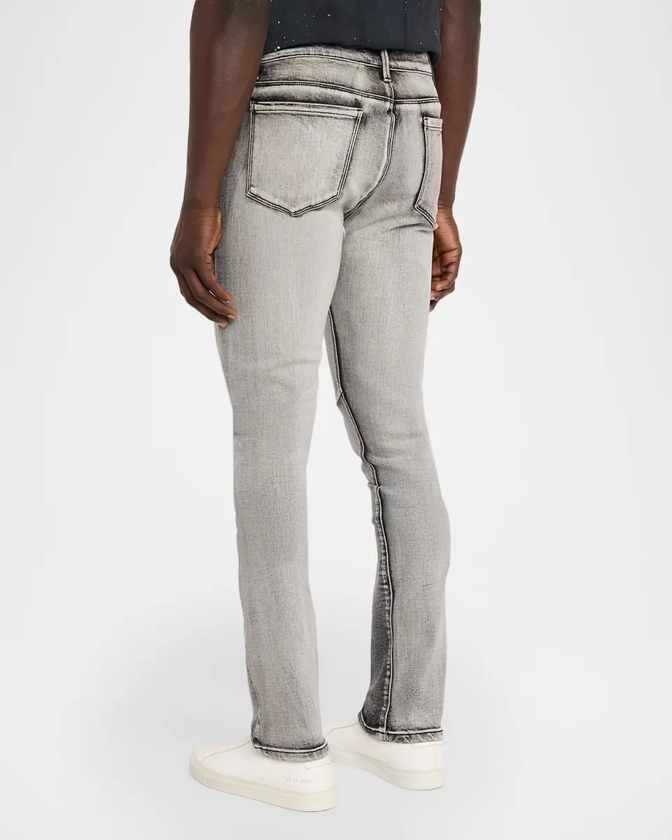 RTA Men's Olivier Grey-Wash Skinny Jeans | Thumbnail 3 RTA Men's Olivier Grey-Wash Skinny Jeans | Thumbnail 3