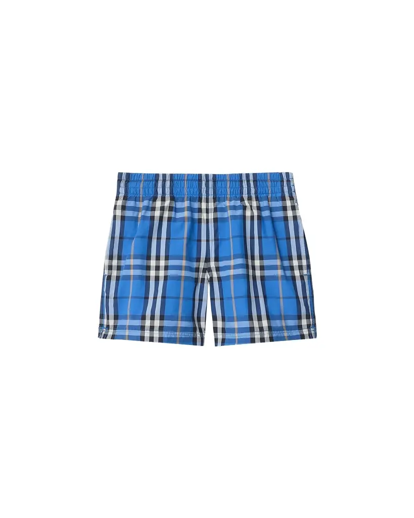 Burberry Boy's Check Swim Shorts, Size 3-14 | Image 1 Burberry Boy's Check Swim Shorts, Size 3-14 | Image 1