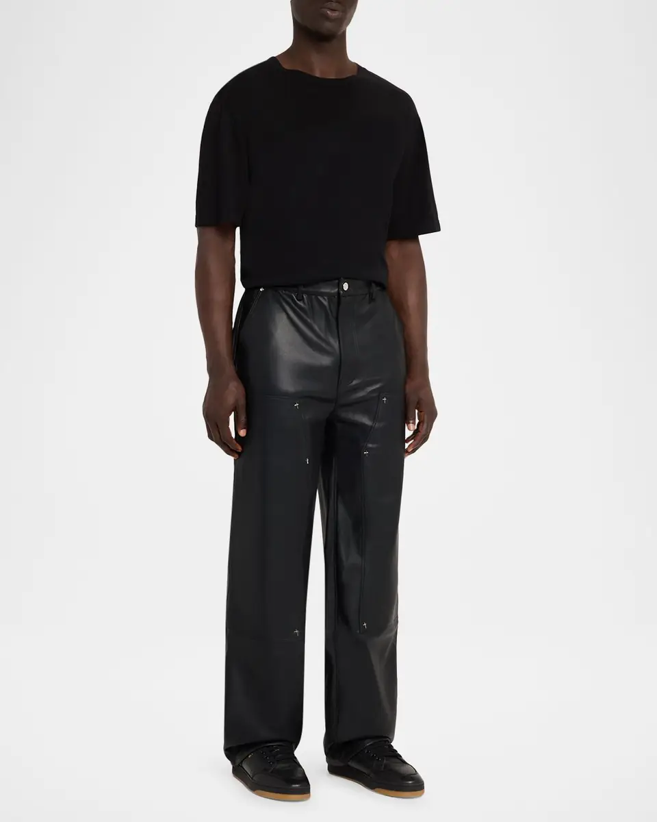 RTA Men's Santiago Faux Leather Pants | Thumbnail 2