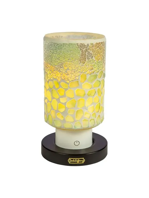 Dale Tiffany Alps Mosaic 8.5" Rechargeable Wireless Accent Lamp
