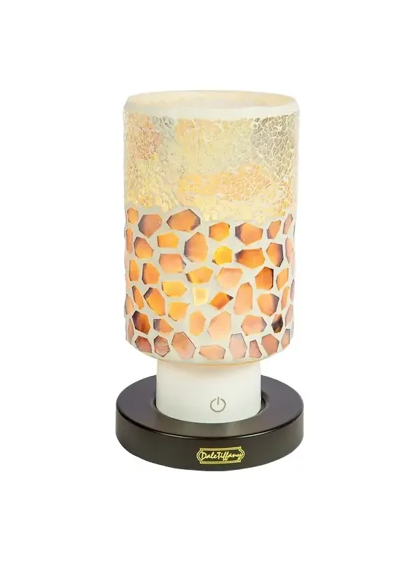 Dale Tiffany Alps Mosaic 8.5" Rechargeable Wireless Accent Lamp