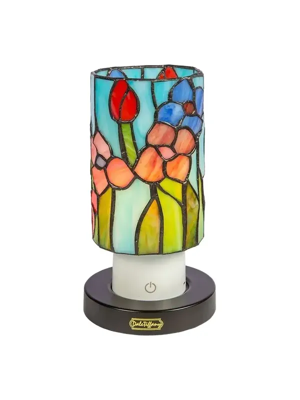 Dale Tiffany Tiffany Mosaic 8.5" Rechargeable Wireless Accent Lamp