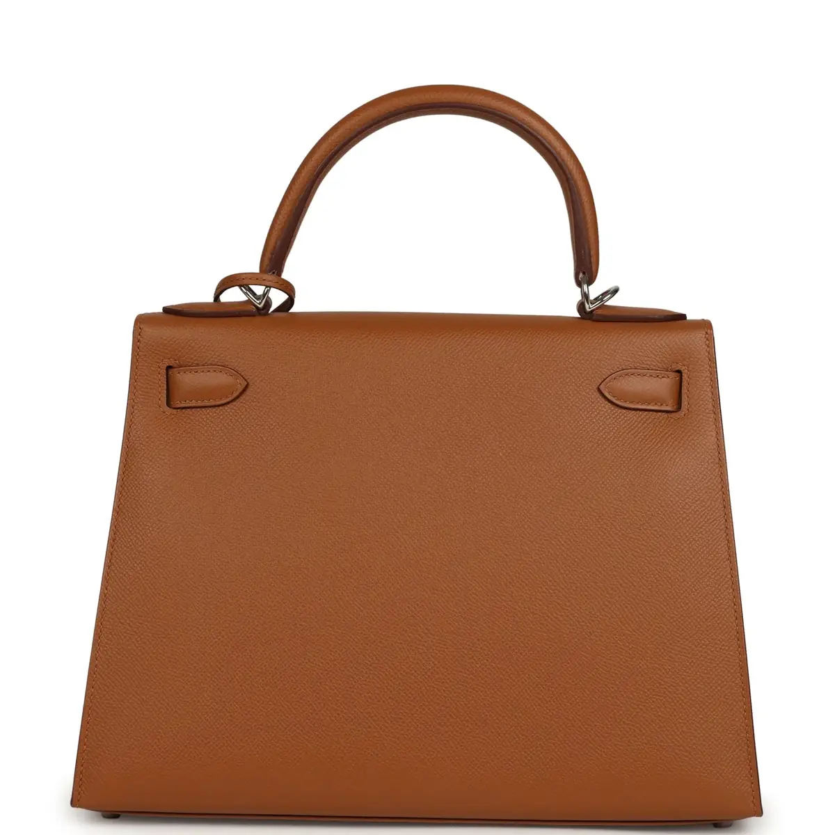 HERMÈS Pre-owned Hermes Kellygraphie Kelly Sellier 28 "Lettre H" Gold Epsom Palladium Hardware | Thumbnail 4 HERMÈS Pre-owned Hermes Kellygraphie Kelly Sellier 28 "Lettre H" Gold Epsom Palladium Hardware | Thumbnail 4