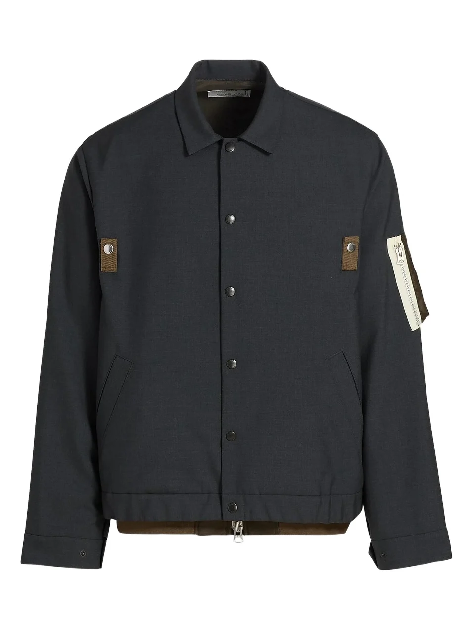Men's Suiting Nylon Twill Blouson Jacket Men's Suiting Nylon Twill Blouson Jacket