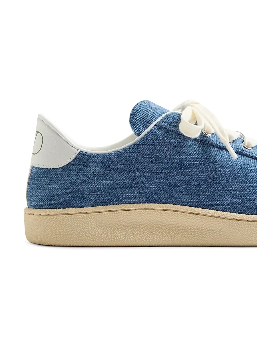 Valentino Men's Royco Denim Sneakers | Thumbnail 6 Valentino Men's Royco Denim Sneakers | Thumbnail 6