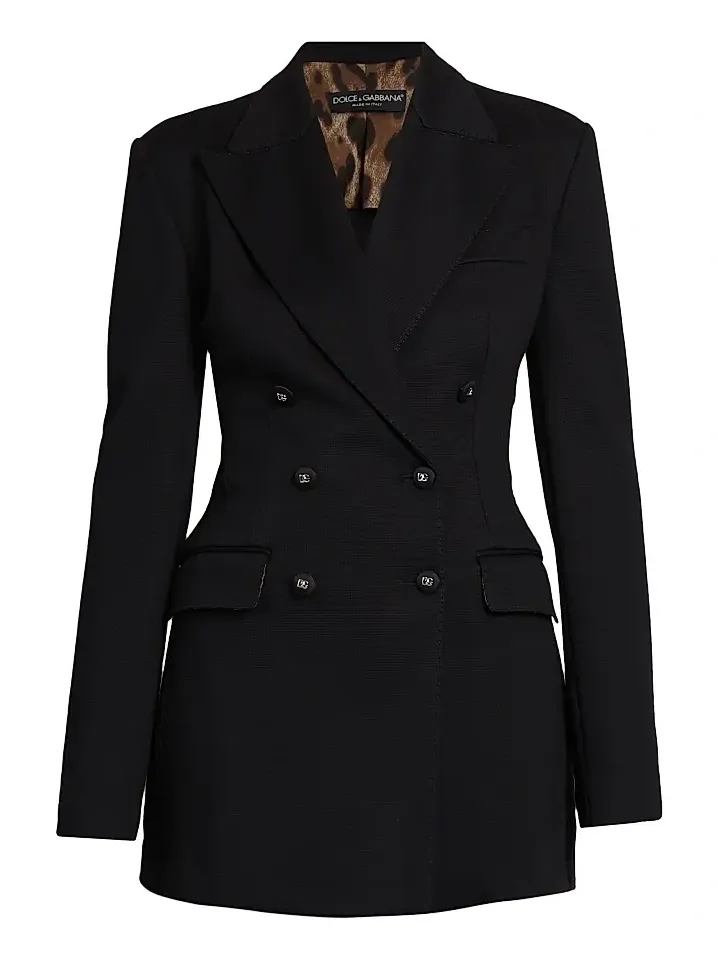 Women's Formfitting Double-Breasted Jacket Women's Formfitting Double-Breasted Jacket