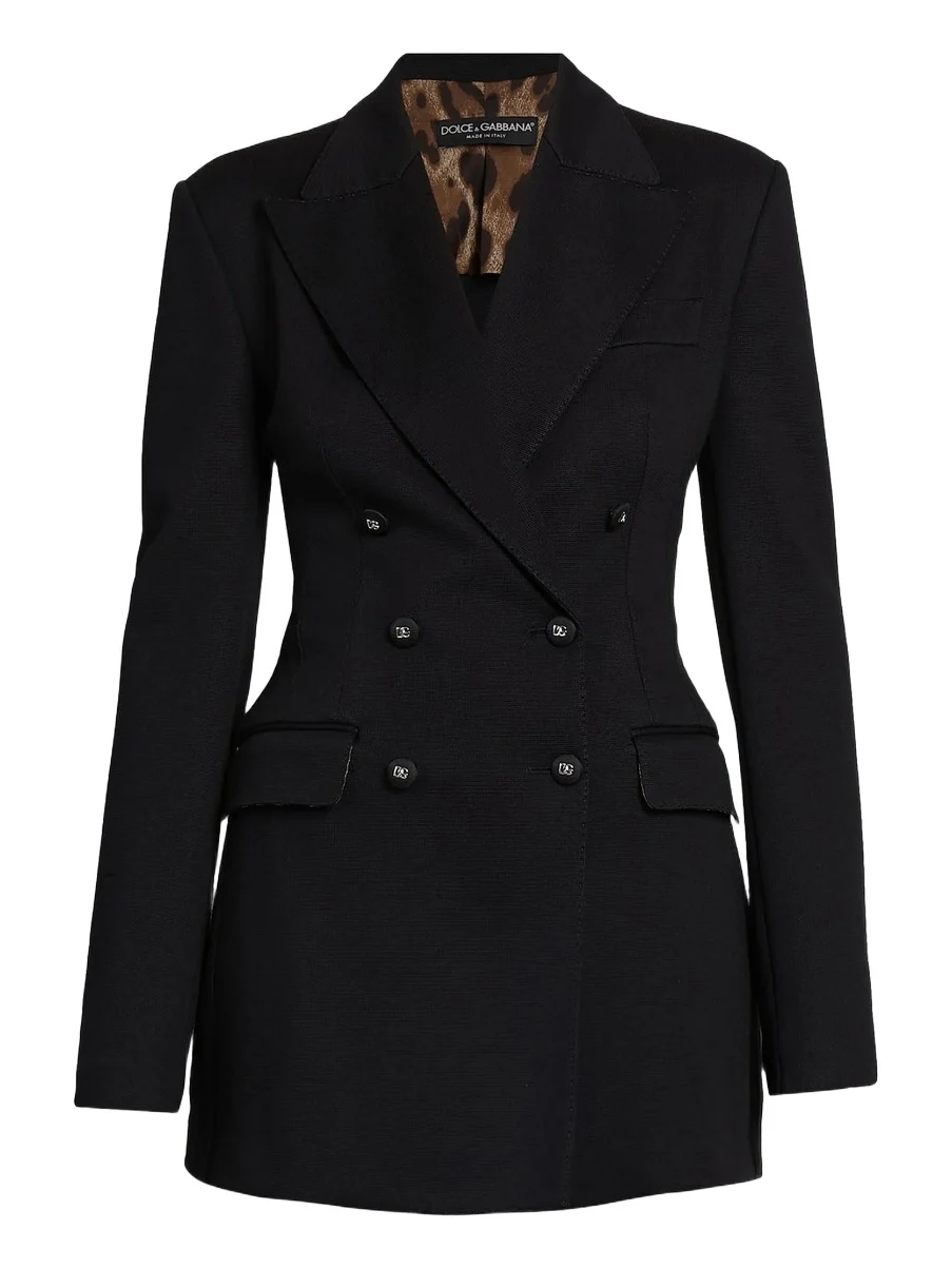 Women's Formfitting Double-Breasted Jacket