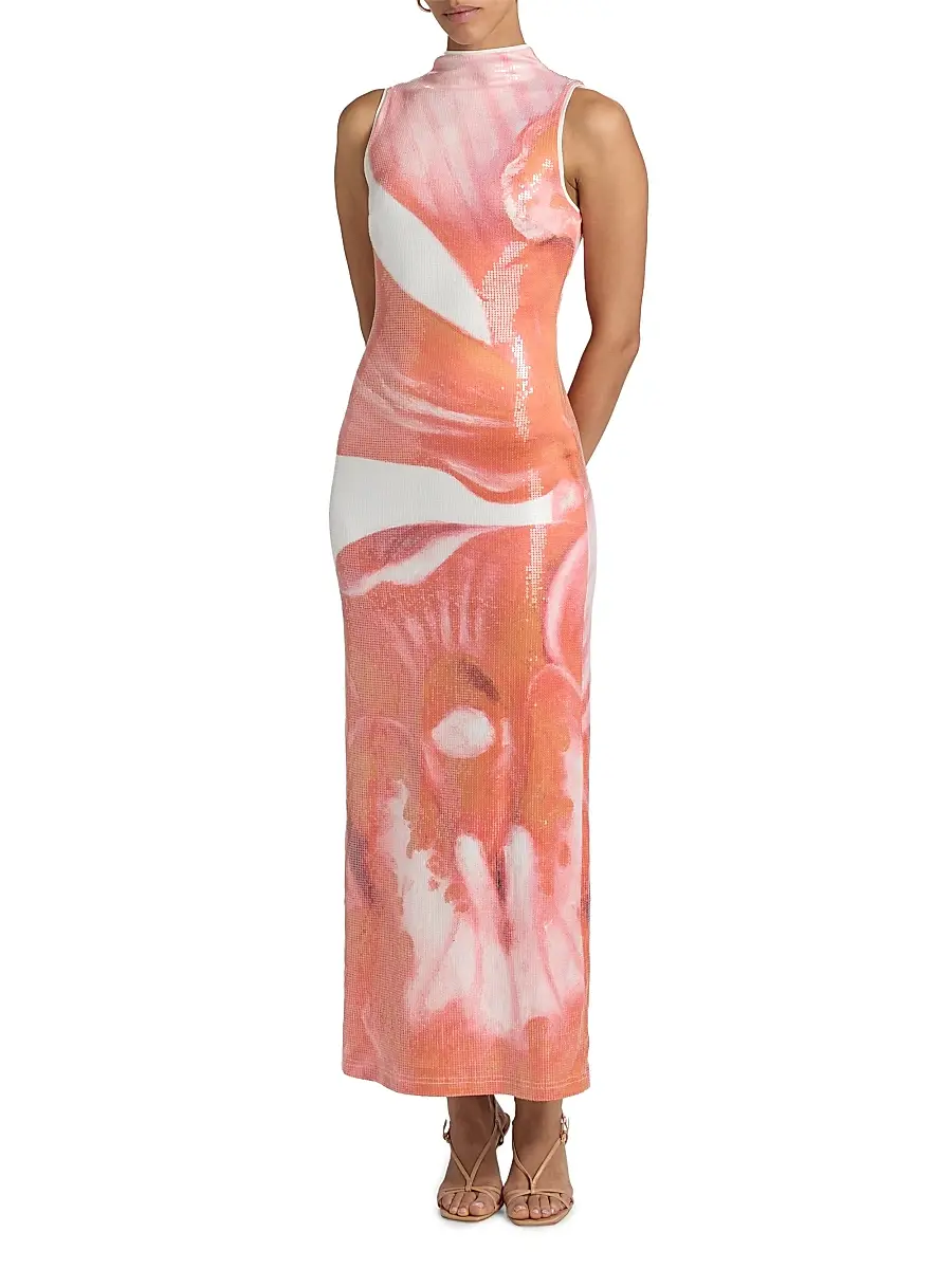 Significant Other Women's Lucinda Floral-Sequined Maxi Dress | Thumbnail 3