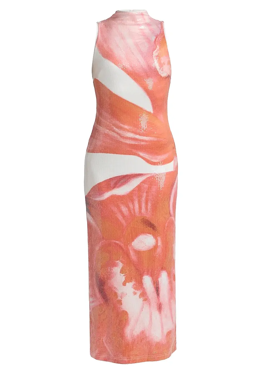 Significant Other Women's Lucinda Floral-Sequined Maxi Dress