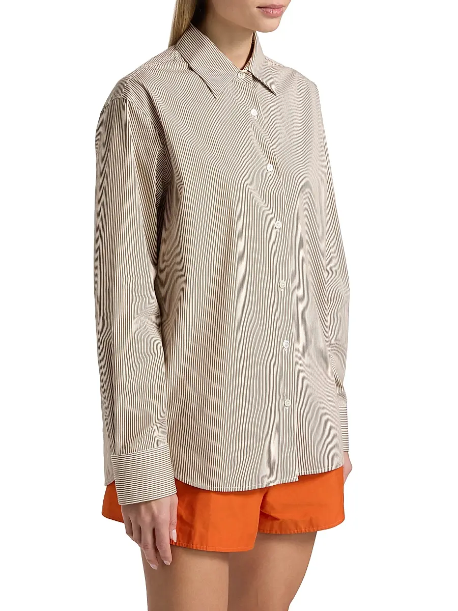 A.L.C. A. L.C. Women's Mason Striped Cotton Top | Thumbnail 4 A.L.C. A. L.C. Women's Mason Striped Cotton Top | Thumbnail 4