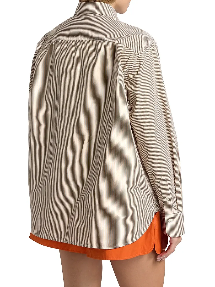A.L.C. A. L.C. Women's Mason Striped Cotton Top | Thumbnail 5 A.L.C. A. L.C. Women's Mason Striped Cotton Top | Thumbnail 5