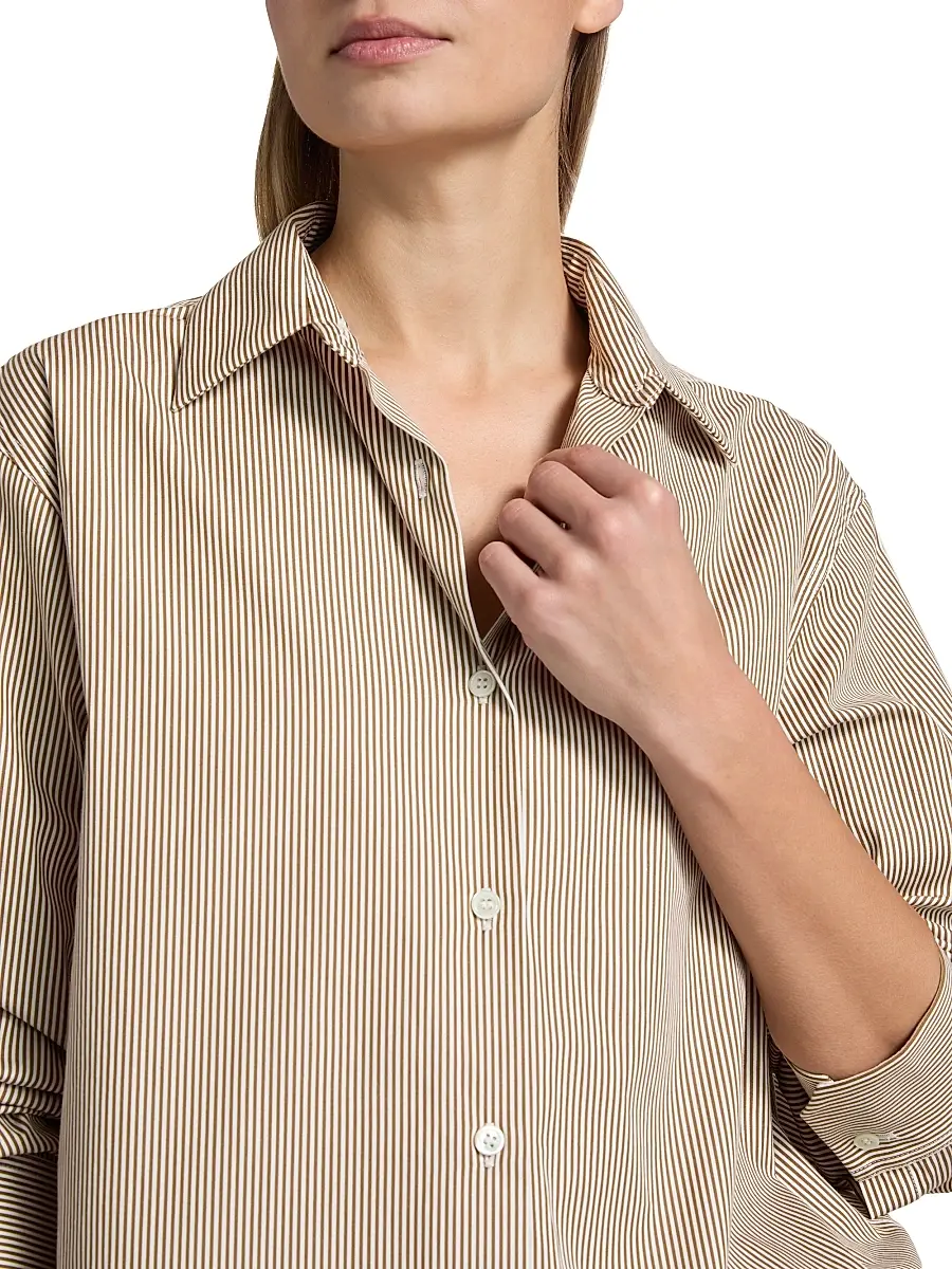 A.L.C. A. L.C. Women's Mason Striped Cotton Top | Thumbnail 6 A.L.C. A. L.C. Women's Mason Striped Cotton Top | Thumbnail 6