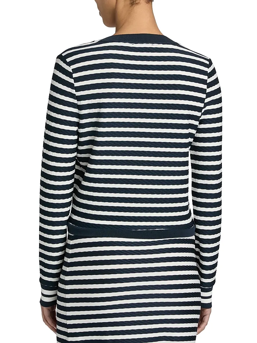 Ramy Brook Women's Raven Striped Cardigan | Thumbnail 5 Ramy Brook Women's Raven Striped Cardigan | Thumbnail 5