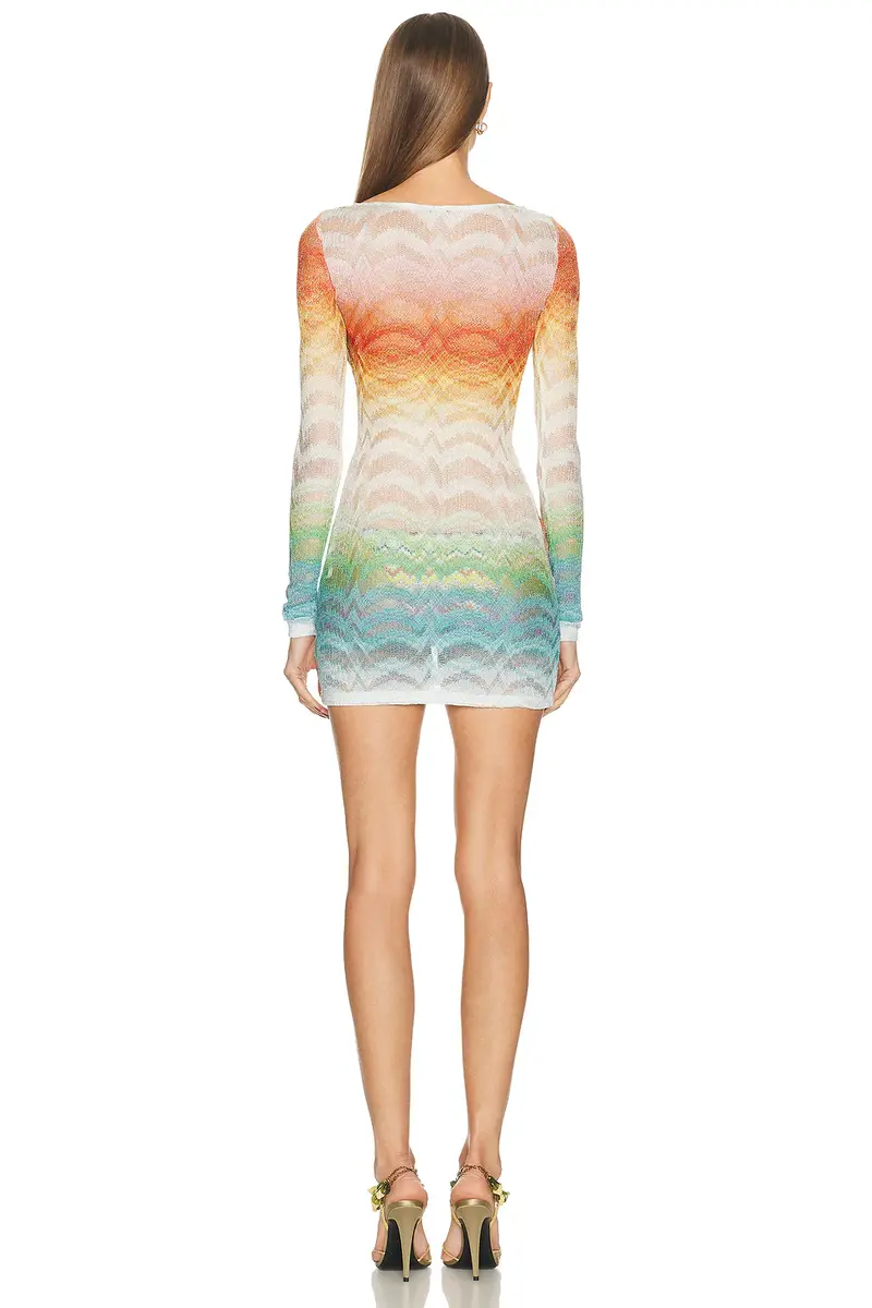 Missoni Long Sleeve Tee Dress | Thumbnail 3 Missoni Long Sleeve Tee Dress | Thumbnail 3