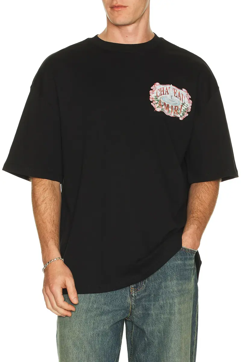 AMIRI Chateau Sketch Oversized Tee | Thumbnail 2 AMIRI Chateau Sketch Oversized Tee | Thumbnail 2